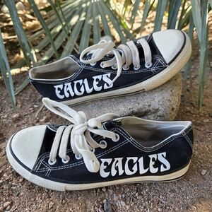Philadelphia Eagles Women's Low Top Sneakers NFL Fan Shoes Size 38 (7.5)